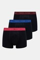 Boxerky Tommy Hilfiger 3-pack pletenina černá UM0UM02763