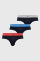 granatowy Tommy Hilfiger slipy 3-pack Męski