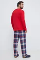 Tommy Hilfiger piżama czerwony