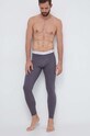 Tommy Hilfiger legginsy funkcyjne niski szary UM0UM03057
