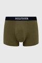Boxerky Tommy Hilfiger pletenina zelená UM0UM03106