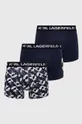 mornarsko plava Bokserice Karl Lagerfeld 3-pack Muški