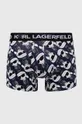 Boksarice Karl Lagerfeld 3-pack mornarsko modra