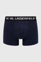 sötétkék Karl Lagerfeld boxeralsó 3 db