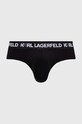 Одяг Сліпи Karl Lagerfeld 3-pack 236M2101 чорний