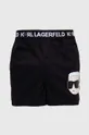 čierna Bavlnené boxerky Karl Lagerfeld 3-pak