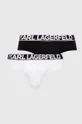 crna Slip gaćice Karl Lagerfeld 3-pack Muški