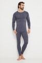 Viking legginsy funkcyjne Lana Pro Merino 500.23.7577 niebieski AW23