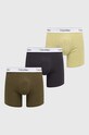 Calvin Klein Underwear bokserki 3-pack dzianina zielony 000NB2381A