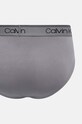 Slipy Calvin Klein Underwear 3-pak 000NB2568A sivá