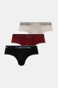 Calvin Klein Underwear slipy 3-pack dzianina czarny 000NB2568A