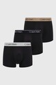 Calvin Klein Underwear bokserki 3-pack dzianina czarny 000NB2569A