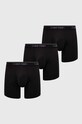 Boxerky Calvin Klein Underwear 3-pak pletenina čierna 000NB2570A