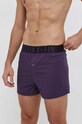 Calvin Klein Underwear bokserki bawełniane 2-pack 000NB2637A fioletowy AW23