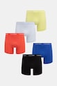 Calvin Klein Underwear bokserki dopasowane męskie 5-pack czerwony 000NB2877A