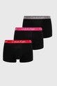 Calvin Klein Underwear bokserki 3-pack dzianina czarny 000NB2970A