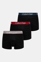 Boxerky Calvin Klein Underwear 3-pack pletenina černá 000NB2970A