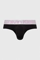 Calvin Klein Underwear slipy 3-pack 000NB3073A niebieski AW24