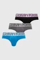 πολύχρωμο Σλιπ Calvin Klein Underwear 3-pack Ανδρικά
