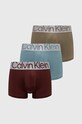 Calvin Klein Underwear bokserki 3-pack dzianina niebieski 000NB3074A
