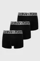 μαύρο Μποξεράκια Calvin Klein Underwear 3-pack Ανδρικά