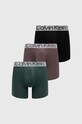 Μποξεράκια Calvin Klein Underwear 3-pack εφαρμοστό σορτς μπόξερ τιρκουάζ 000NB3075A