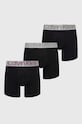 Calvin Klein Underwear bokserki 3-pack dzianina czarny 000NB3131A