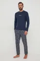 mornarsko plava Pidžama Calvin Klein Underwear Muški