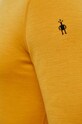 Smartwool longsleeve funkcyjny Classic Thermal Merino SW016350 żółty