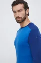 μπλε Λειτουργικό μακρυμάνικο πουκάμισο Smartwool Classic Thermal Merino