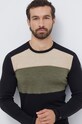 Funkcionalna majica z dolgimi rokavi Smartwool Classic Thermal Merino črna SW016354