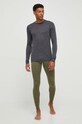 Smartwool legginsy funkcyjne Classic Thermal Merino SW016362 zielony AW23
