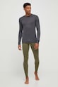 Smartwool jambiere funcționale Classic Thermal Merino SW016362 verde AW23