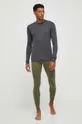 Smartwool funkcionális legging Classic Thermal Merino zöld