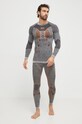 Ισοθερμικό μακρυμάνικο X-Bionic Merino 4.0 cl.WT06W23M γκρί AW23