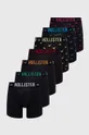 μαύρο Μποξεράκια Hollister Co. 7-pack Ανδρικά