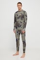 Burton pantaloni funcționali Midweight 10263110969 verde AW23