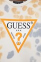 Detská bavlnená mikina Guess béžová L3YQ01.KA6R3.9BYX