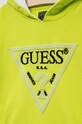 Fiú Guess gyerek melegítőfelső pamutból L3YQ04.KAD73.9BYX zöld