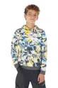 rumena Otroški bombažen pulover Guess Fantovski