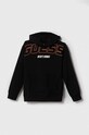 Detská mikina Guess s elastanom čierna L3YQ25.KA5N0.9BYX