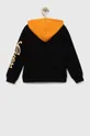 Bombažen pulover Guess črna