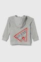 Guess bluza bawełniana dziecięca N3YQ07.KAUG0.9BYX szary AW23