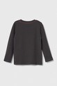 Guess longsleeve bawełniany dziecięcy N84I24.K8HM0.9BYX szary AW23
