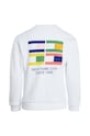 Αγορίστικα Παιδική βαμβακερή μπλούζα Tommy Hilfiger KB0KB08291.128.176.9BYX λευκό