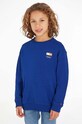 Дитяча бавовняна кофта Tommy Hilfiger бавовна блакитний KB0KB08291.128.176.9BYX