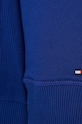 Dětská bavlněná mikina Tommy Hilfiger modrá KB0KB08291.128.176.9BYX