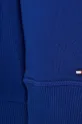 modrá Detská bavlnená mikina Tommy Hilfiger