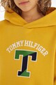 Παιδική μπλούζα Tommy Hilfiger KB0KB08293.128.176.9BYX κίτρινο