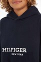 Tommy Hilfiger bluza bawełniana dziecięca KB0KB08298.128.176.9BYX granatowy